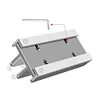 3 Slot Vertical Laptop Stand Adjustable Laptop Dock for iPad/iPhone/MacBook Pro