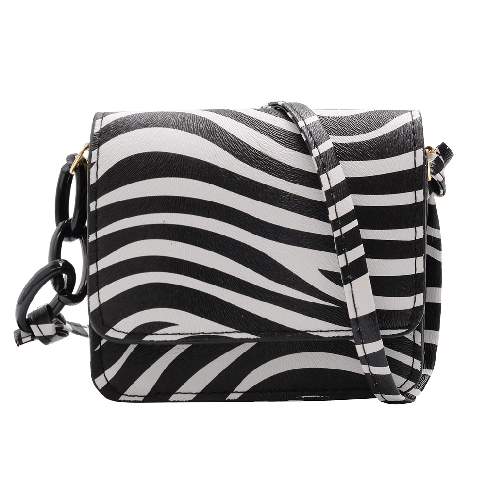 

Animal Pattern Crossbody Bags PU Women Acrylic Chain Mini Shoulder Pouch, 501 Original