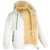 Men's Zip Hoodie Sweatshirt Sherpa Hoodie Jacket Sweat Jacket Apparel Hoodies by Inlyline