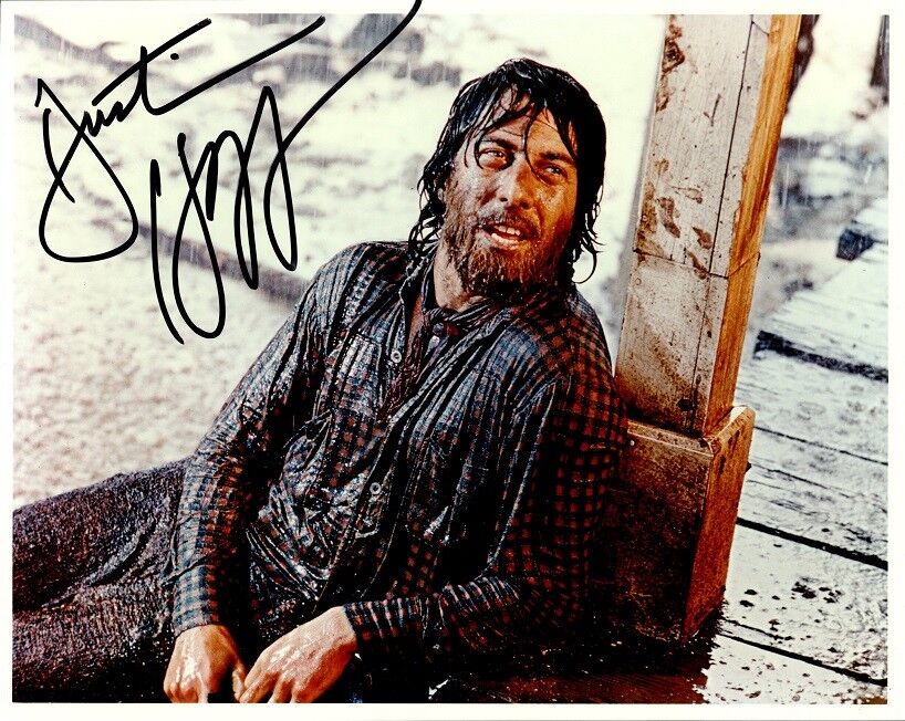 DUSTIN HOFFMAN In-person Signed Photo Poster painting - Little Big Man