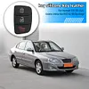 3 Buttons Flip Folding Remote Car Key Shell Pad Replacement for Hyundai