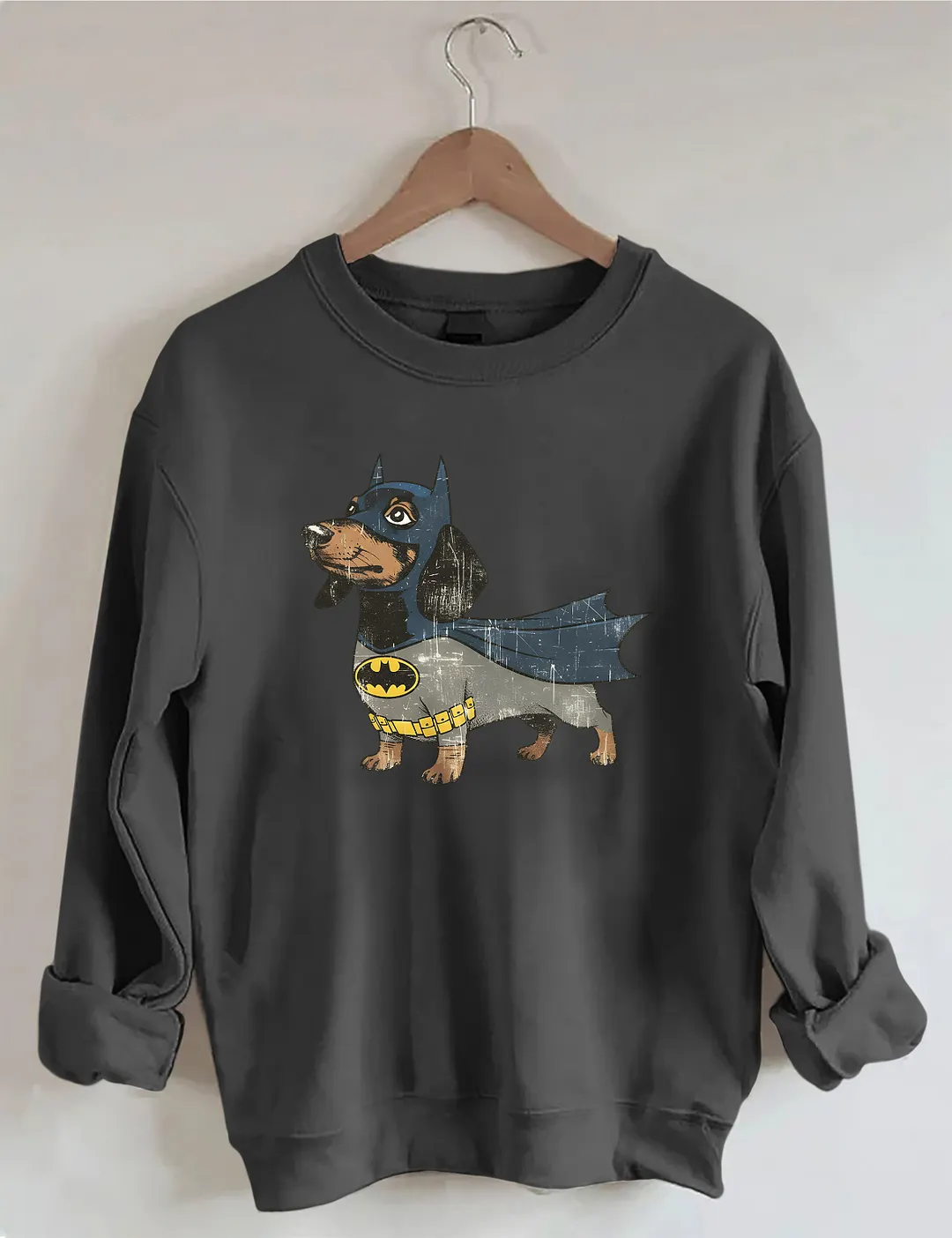 Dachshund Superhero Sweatshirt