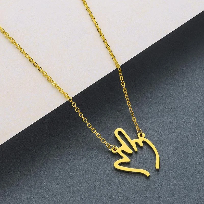 Unisex Funny Doodle Necklace
