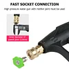 Pressure Washer Gun Adapter + 5 Nozzles Tips 1/4 Quick Connect for Karcher K2-K7