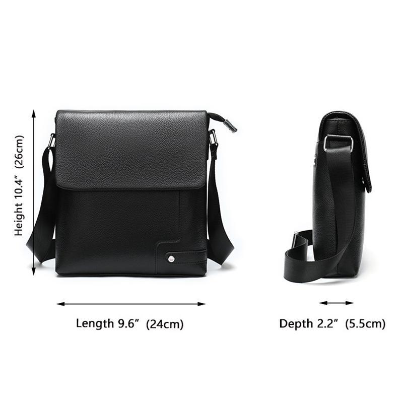 Grain Textured Style Organizational Layout Foldover Top Crossbody Sling Bag