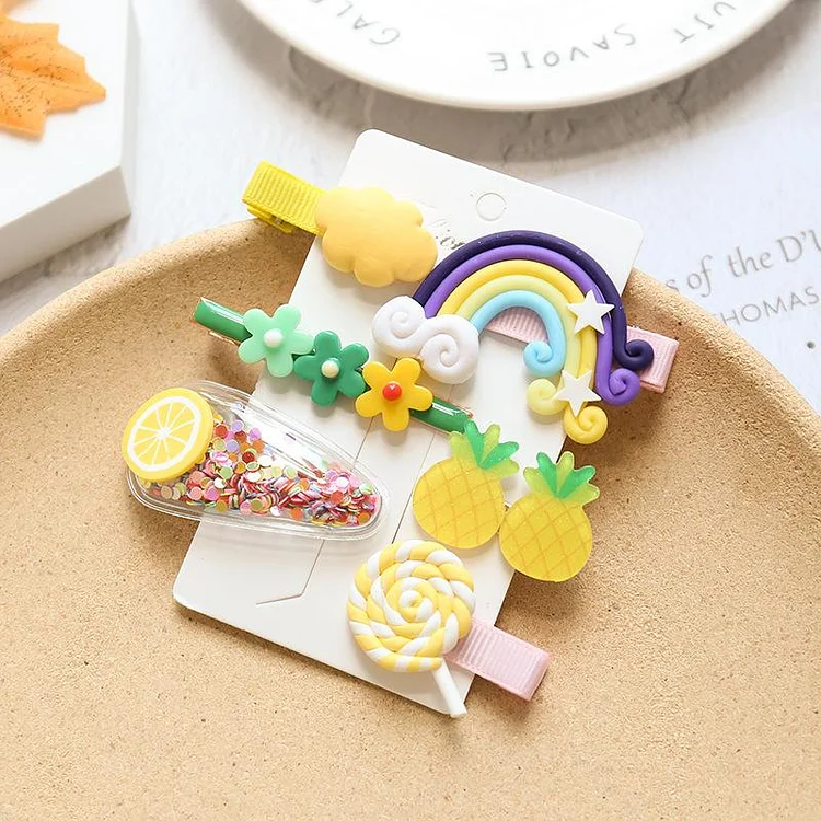 Fruit Paradise Hair Clips