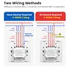 WiFi 10G Smart Light for Switch with 5M Radar Human Motion Detection Alarm Sensor Smart Push Light Button Compatible for Google Assistant & YandexAlice