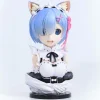 RE:ZERO 貓耳女僕雷姆蕾姆拉姆 半身像手辦胸像擺件
