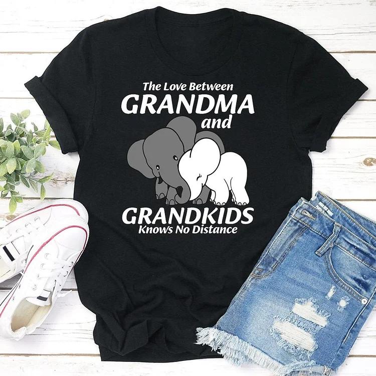 the love between Grandma and grandkids T-shirt Tee -03403-Annaletters