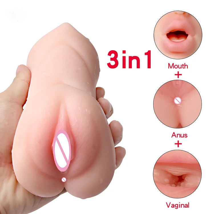 Mouth Vaginal Anus Double Cross Name Three Point Simulated Uterus Airplane Cup