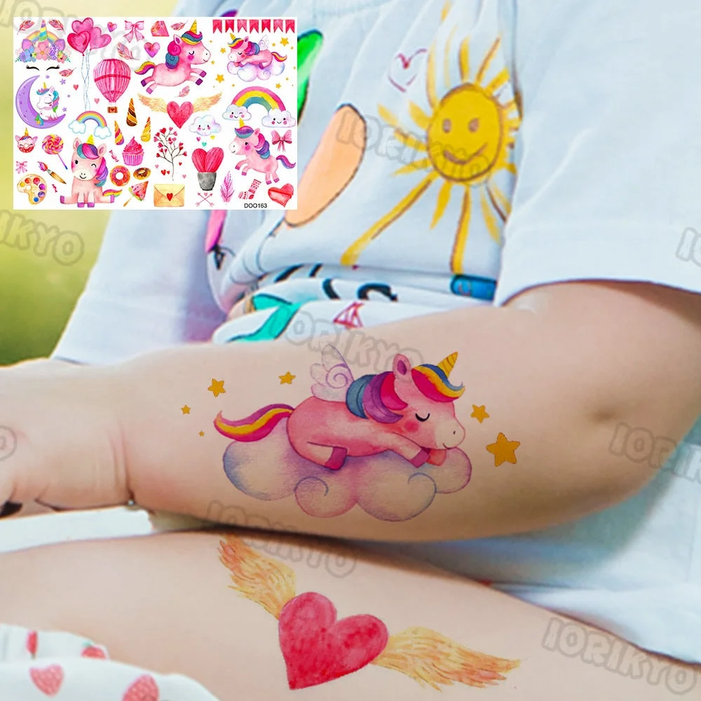 Roaring T-Rex Temporary Tattoo For Kids Boy Son Girls Fake Dinosaur Tattoo Sticker Cartoon Egg Tiny Tatoos Toddler Hands Arm