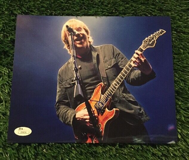 TREY ANASTASIO Signed ACTION 8x10 Photo Poster painting JSA STICKER J19213 PHISH