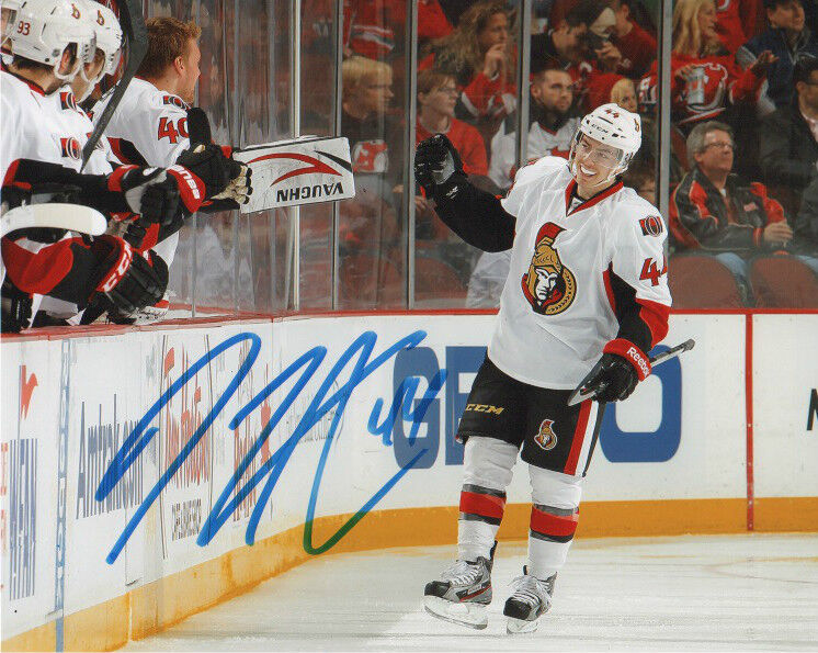 Ottawa Senators Jean-Gabriel Pageau Signed Autographed 8x10 NHL Photo Poster painting COA D