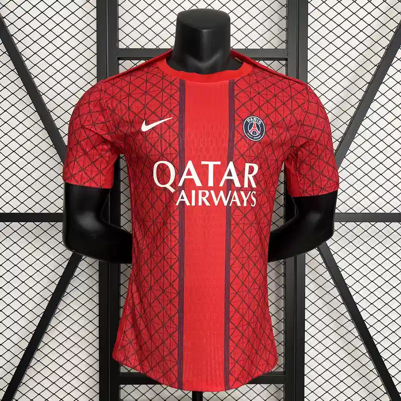 25/26 Player PSG Red Special Edition Soccer Jersey