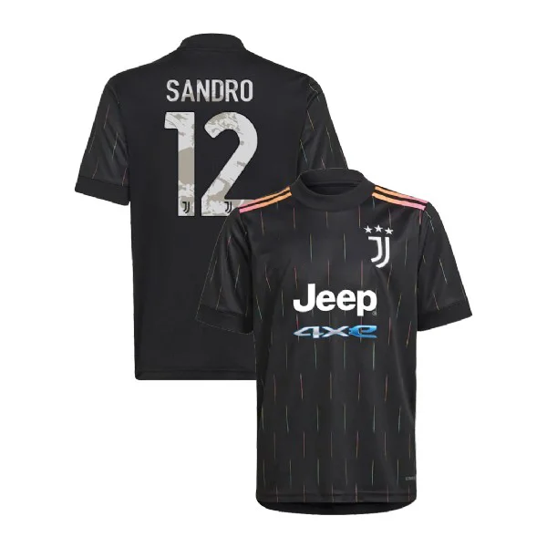 Juventus Alex Sandro 12 Away Trikot 2021-2022