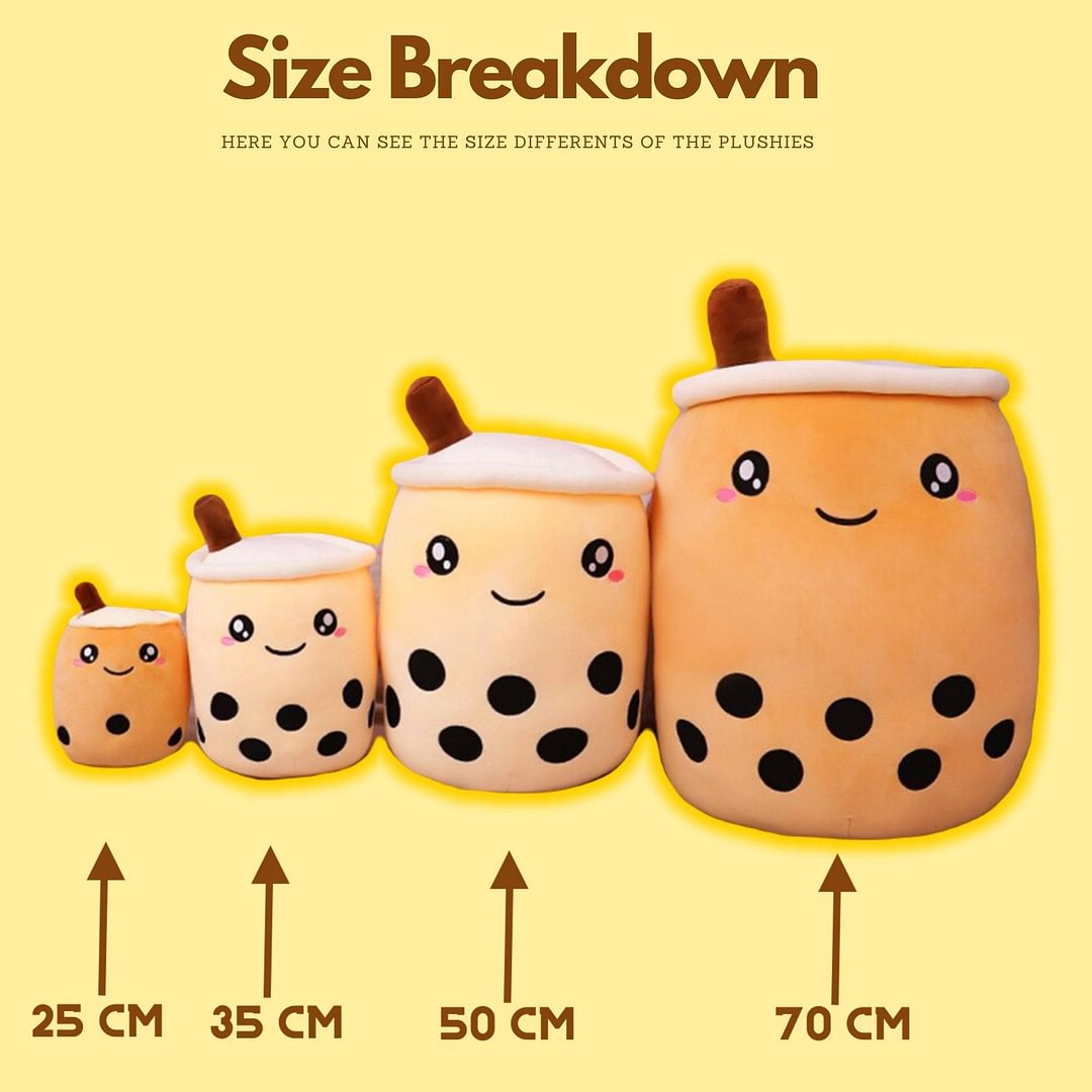 bubble tea boba plush