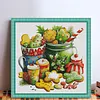 Christmas Cooky-14CT Stamped Cross Stitch 53*53cm/20.87*20.87in tapestrymarket