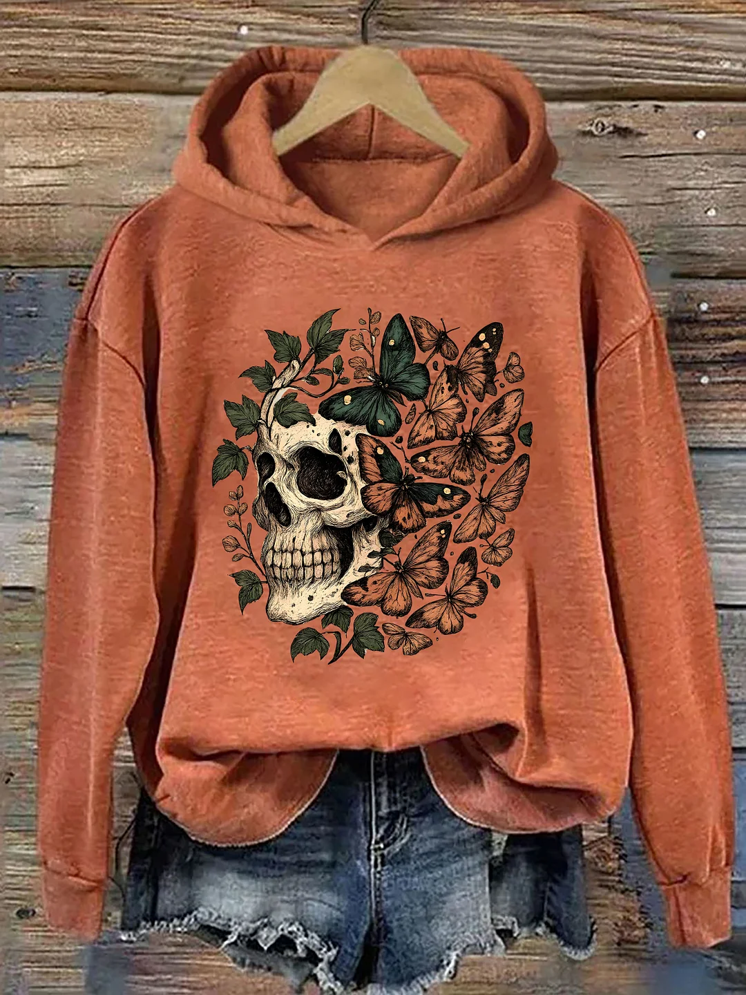 Skull & Butterflies Hoodie