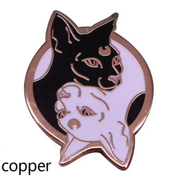 Foto del pin Gatita Luna Brillante