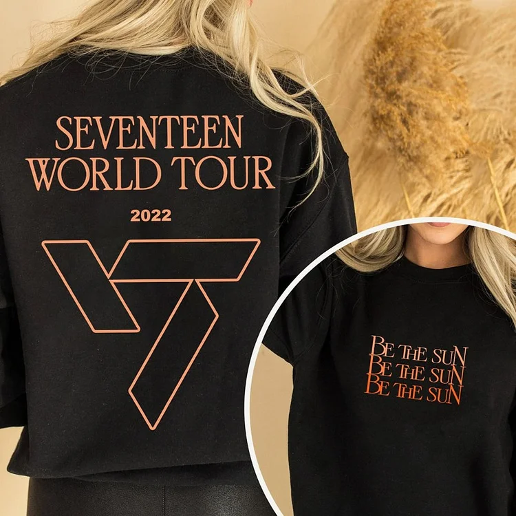 SEVENTEEN 2022 World Tour Be The Sun Logo Sweatshirt