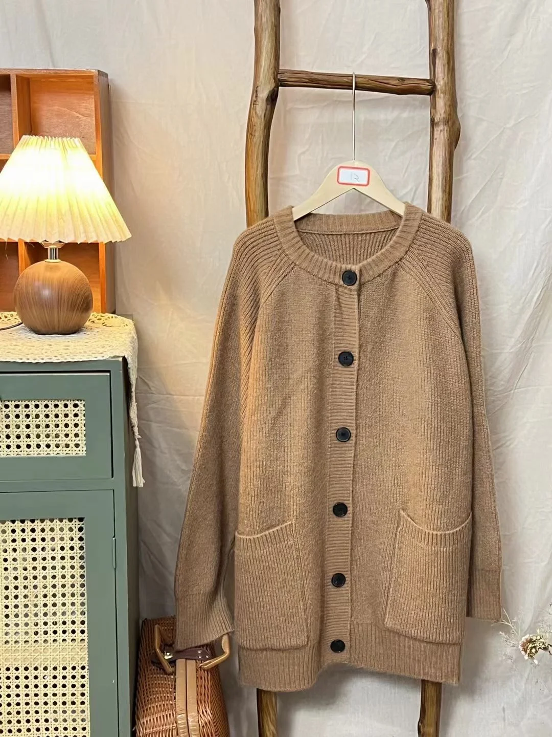 Chicfifth Sweater Women Winter Long Sleeve High Quality Autumn Vintage Top Knitted Cardigan