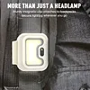 LED Clip On Running Lights with 4 Light Modes for Running Camping Hiking Cycling