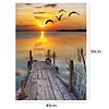 Painting By Numbers - DIY Seagull Bridge(40*50cm)