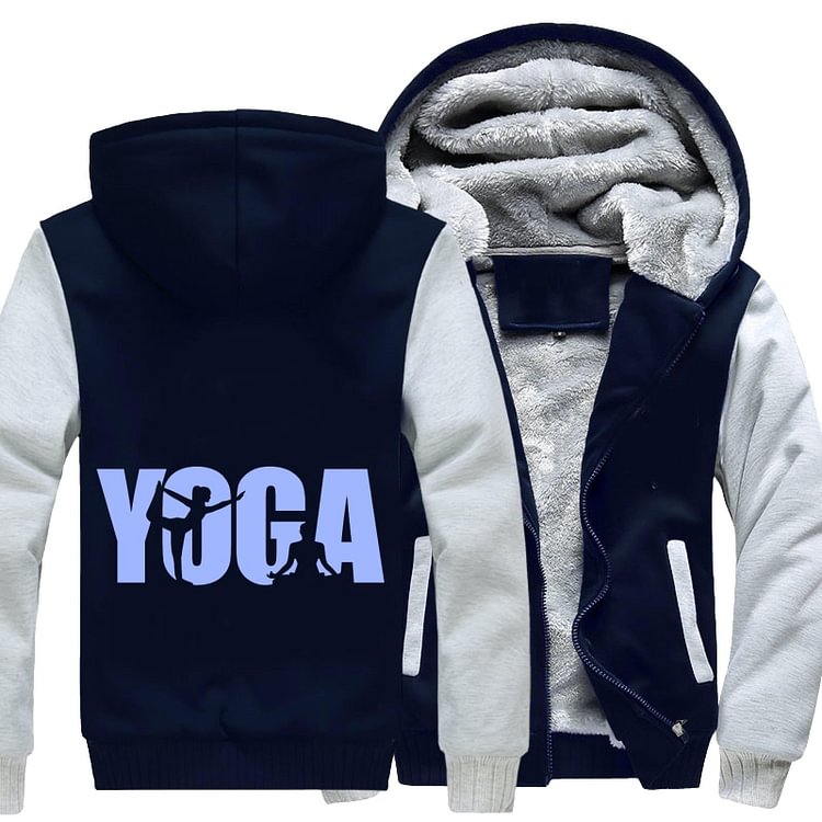 Pranayama Yoga, Yoga Fleece Jacket
