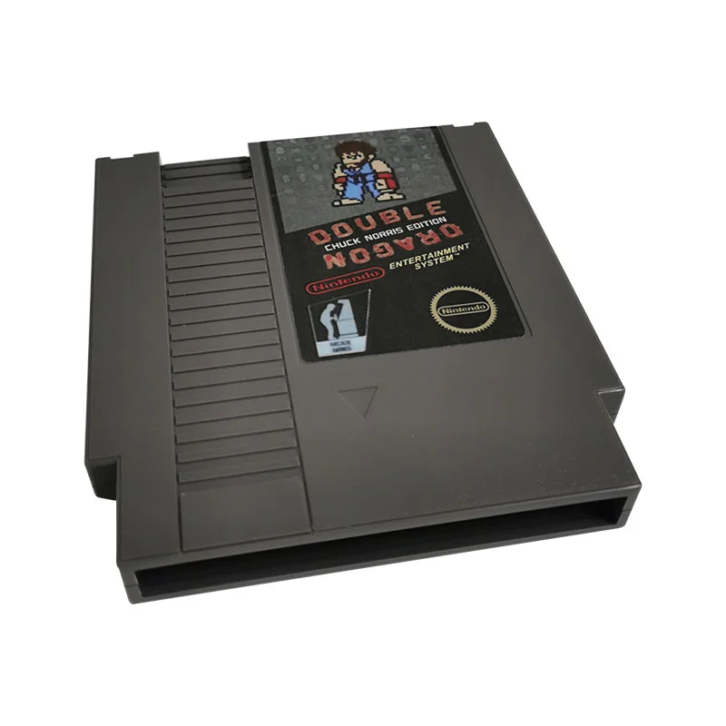 Double Dragon: Chuck Norris Edition Hack of Double Dragon For Nintendo NES - 8 Bit Game Cartridge