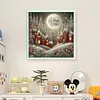 Christmas Scenery-14CT Stamped Cross Stitch 40*40cm/15.75*15.75in tapestrymarket