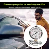 Stainless Steel Pressure Washer Pressure Gauge 6000PSI/40MPa 3/8in Fitting