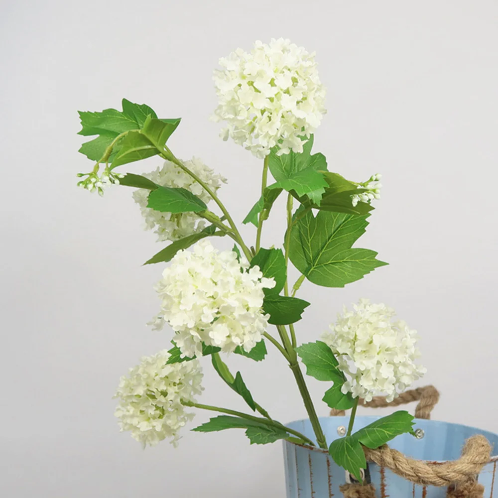 Cream Artificial Bouvardia Flower Branch - 32"