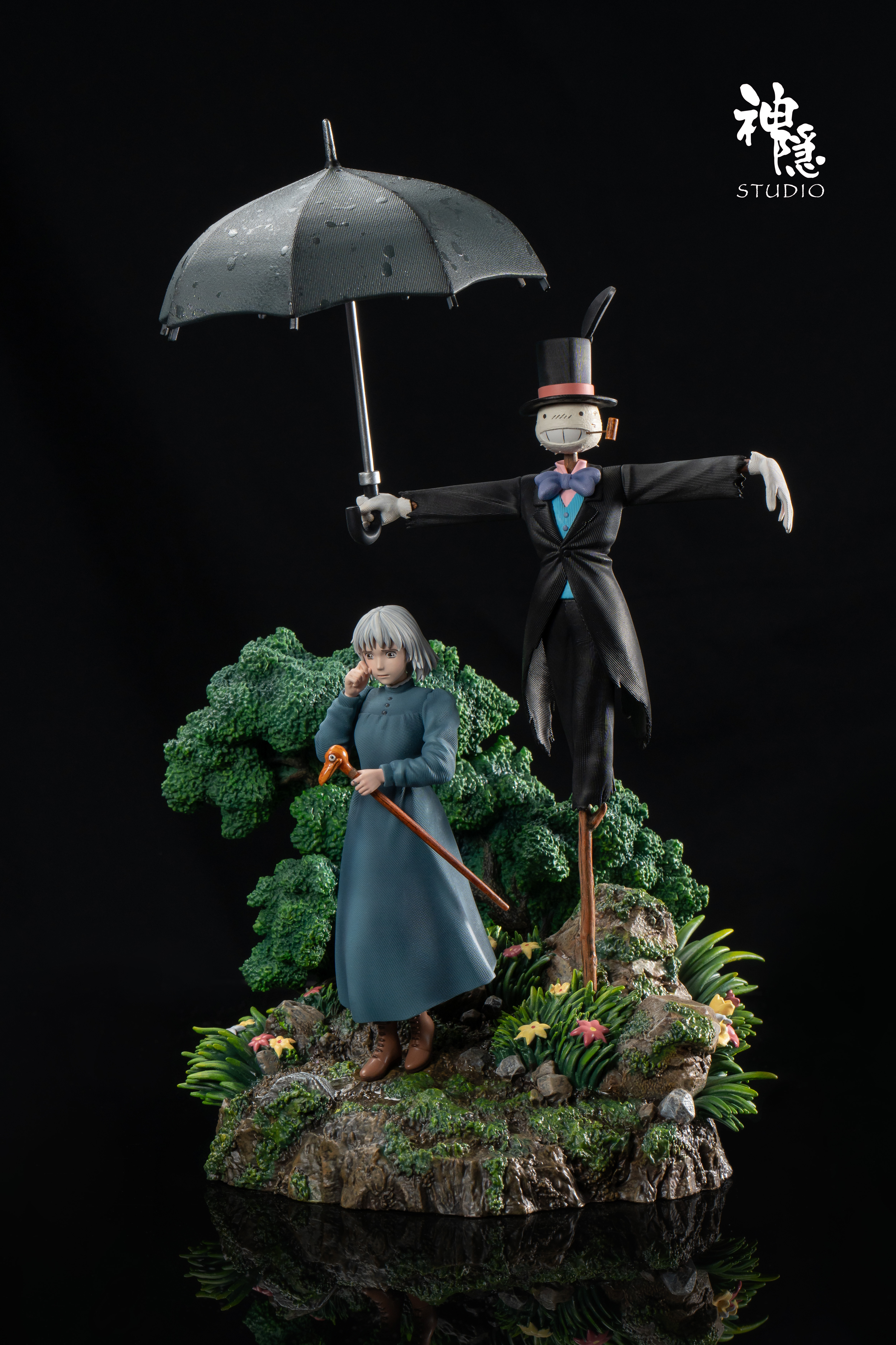 Shen Yin Studio - Howl's Moving Castle Silhouette Moment Series Turnip Head's Guardian Statue(GK)-