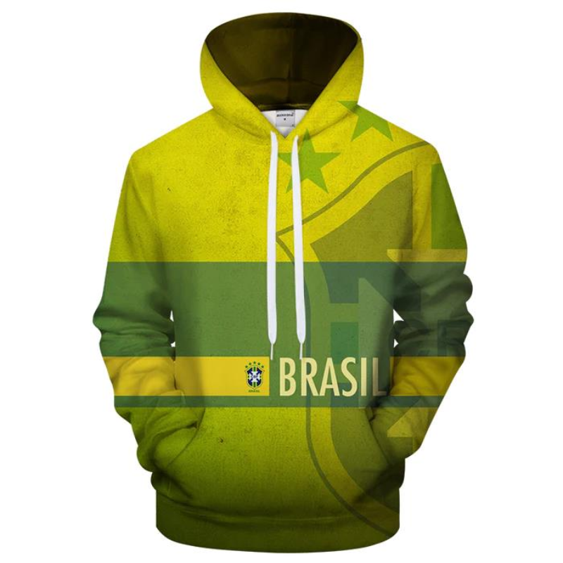 Brazil Logo 3D - Sweatshirt
