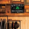 Whisky - Panneaux en &eacute;tain m&eacute;tallique(20*30cm/30*40cm)
