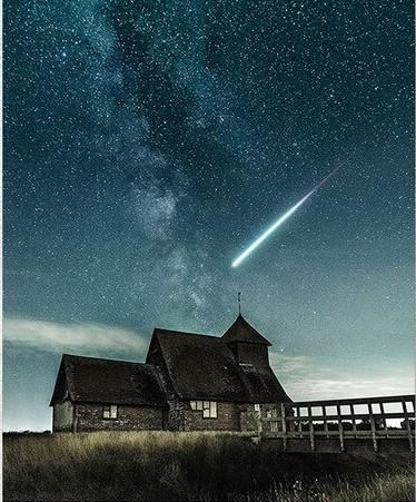 

Cabin at Starry Sky – Paint By Numbers - 40*50CM, 501 Original