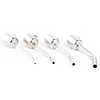 4pcs Long Bent Heat Gun Nozzles for 850 Hot Air Soldering Rework Station
