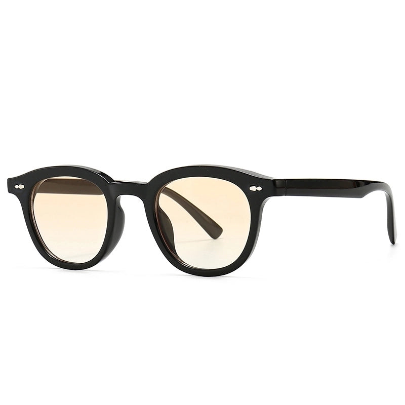 Narrow Frame Anti-blue Light Flat Mirror Trend Modern Charm Retro Sunglasses