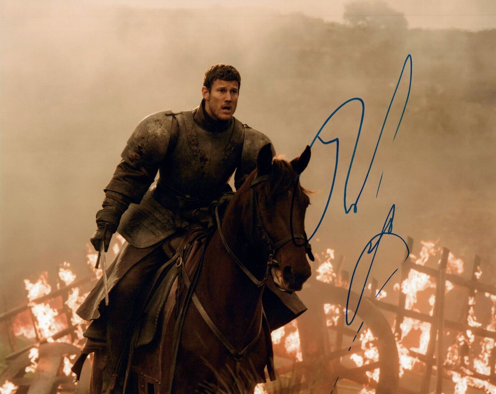 Tom Hopper Signed Autograph 8x10 Photo Poster painting Game of Thrones The Umbrella Academy COA