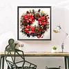Diamond Painting -5D Full Square Drill Xmas Wreath(45x45cm)