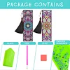 Diamond Painting-DIY 2pcs Leather Bookmark Mandala Tassel Crafts