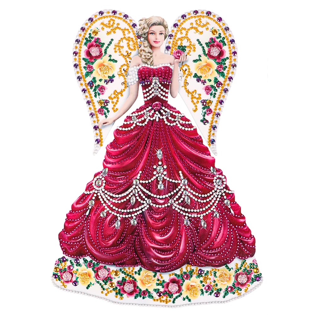 Diamond Painting - Special Shaped Drill - Wing Dress Beauty(30*40cm)