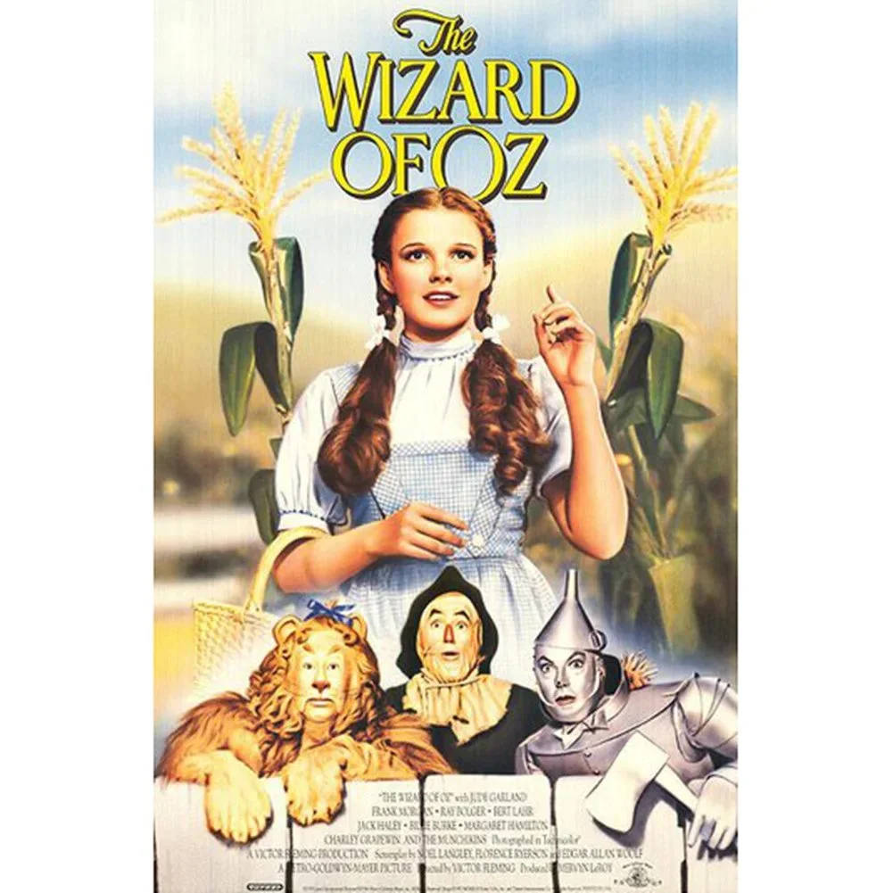 The Wizard of Oz (velvet cloth) AB drill full round/square diamond painting