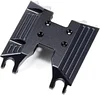 AMK RC Gearbox Bottom Plate, Metal Gearbox Bottom Plate Available for Axial 1/18 RC Crawler Axial Capra UTB18 RTR Upgrade Part RC Accessories (Black)