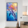 Dolphin - Diamond Painting - Full Round Drill (Canvas|40*70cm)