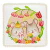 Dessert-Removable Pillow Case-Partial Embroidery 2 Strands 14CT Stamped Cross Stitch-33*33cm