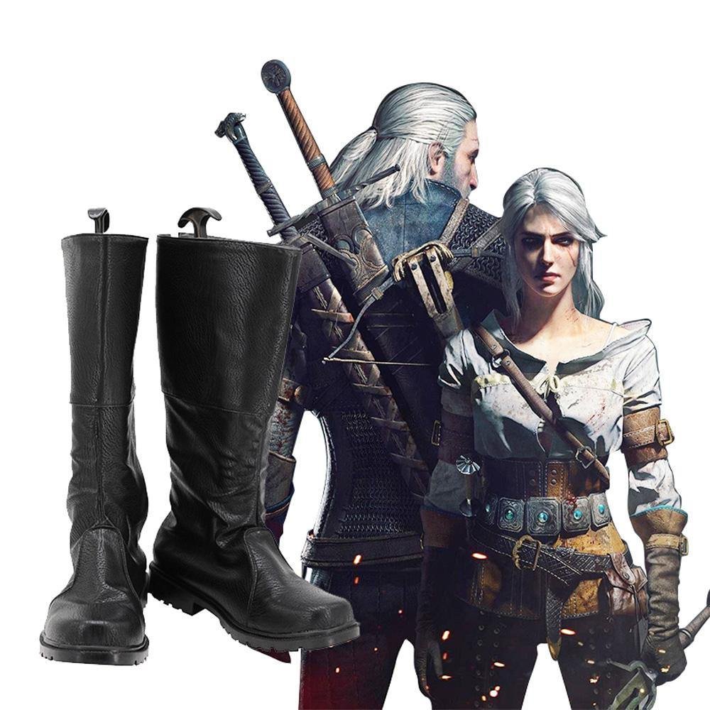 The Witcher Der Hexer Cavill Geralt Geralt von Riva Stiefel Cosplay Schuhe