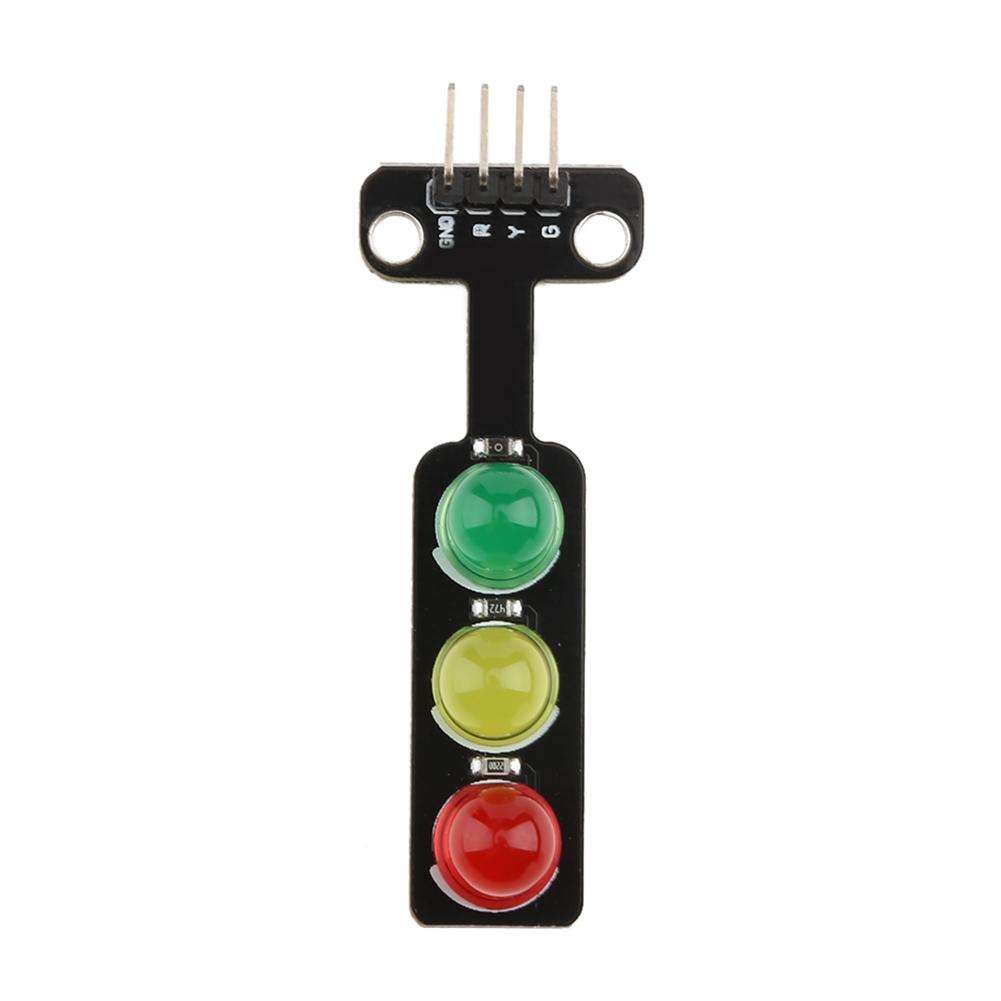 

5V Mini Traffic Light Red Yellow Green 5mm LED Display Module for Arduino, 501 Original