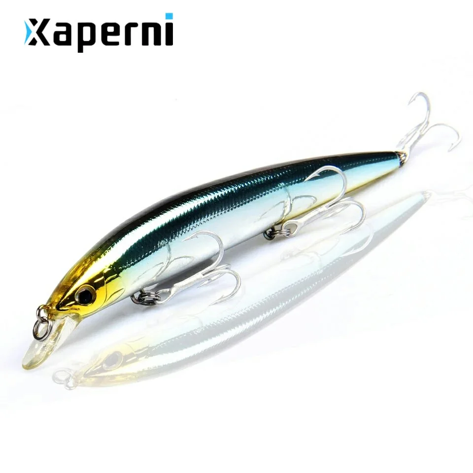 A+ fishing lures ,Xaperni 5pcs/lot 129mm 14.8g flaoting minnow, rolling action,prefect quality! 2017 hot model Free shipping