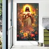 Jesus Glühen 5d DIY Diamant Kunst Malerei Kit Quadrat Vollbohrer Dimond Art 45x75cm